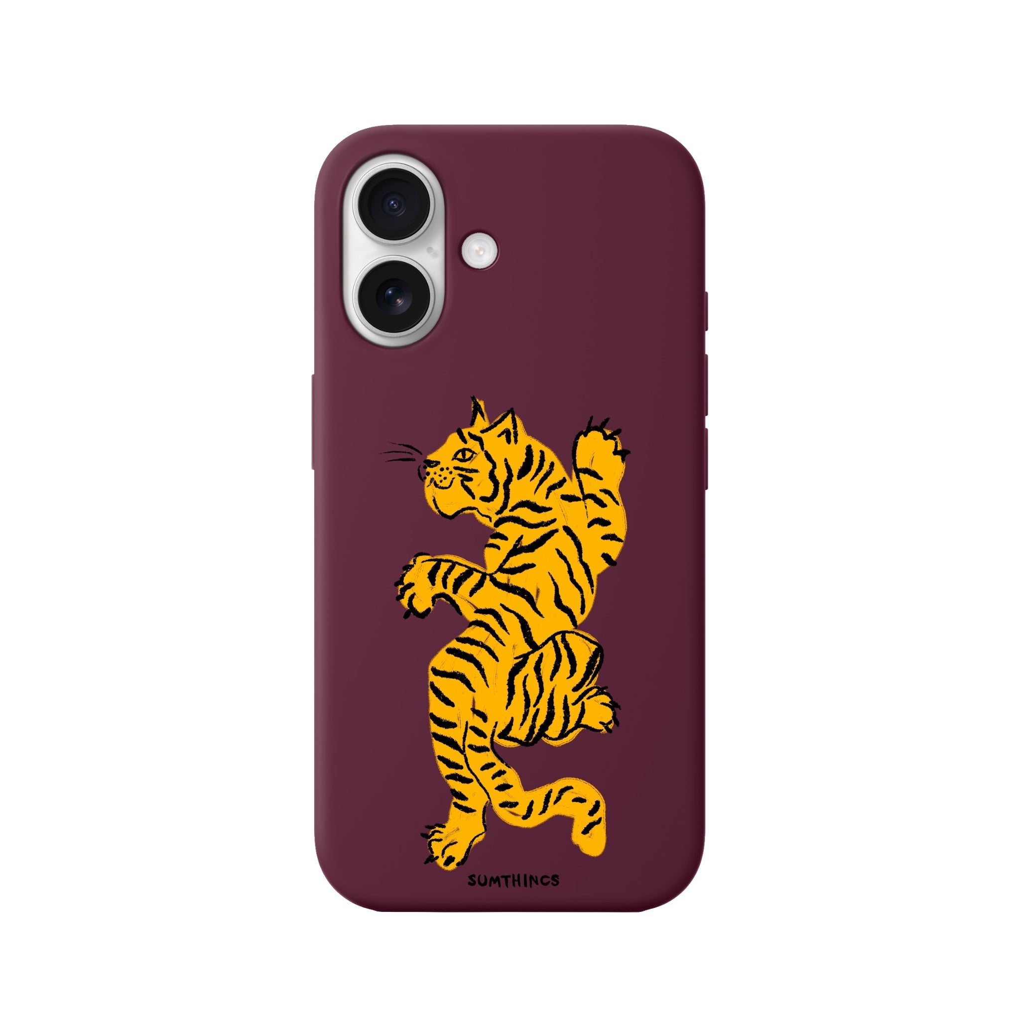 iPhone 16 Roar Premium Telefon Kılıfı Bordo - SUMTHINCS