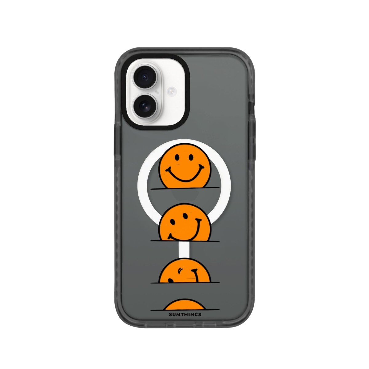 iPhone 16 See You Tomorrow Magsafe Procase Şeffaf Telefon Kılıfı Antrasit - SUMTHINCS