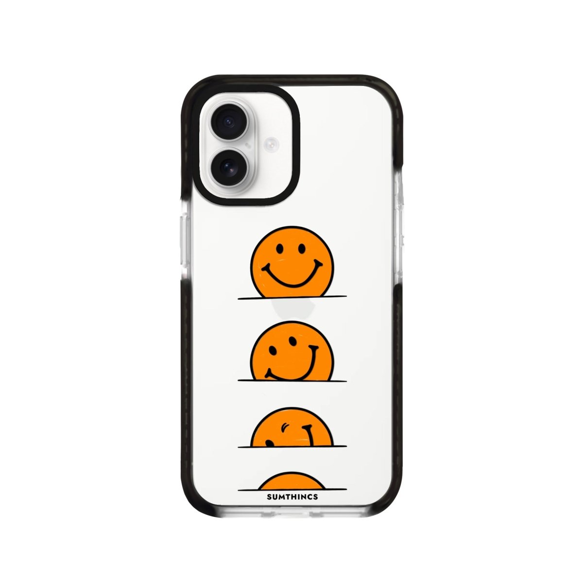 iPhone 16 See You Tomorrow Procase Şeffaf Telefon Kılıfı Siyah Şeffaf - SUMTHINCS