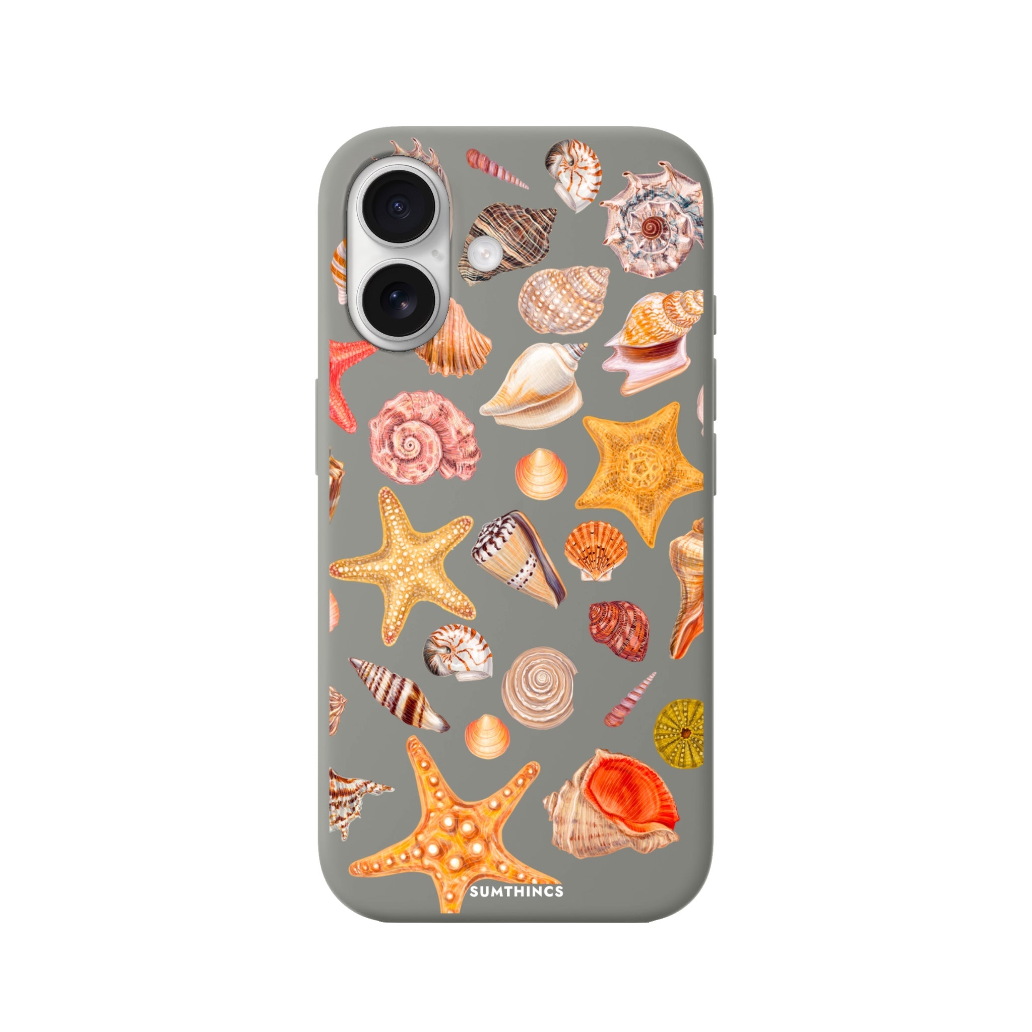 iPhone 16 Shells Premium Telefon Kılıfı Gri - SUMTHINCS