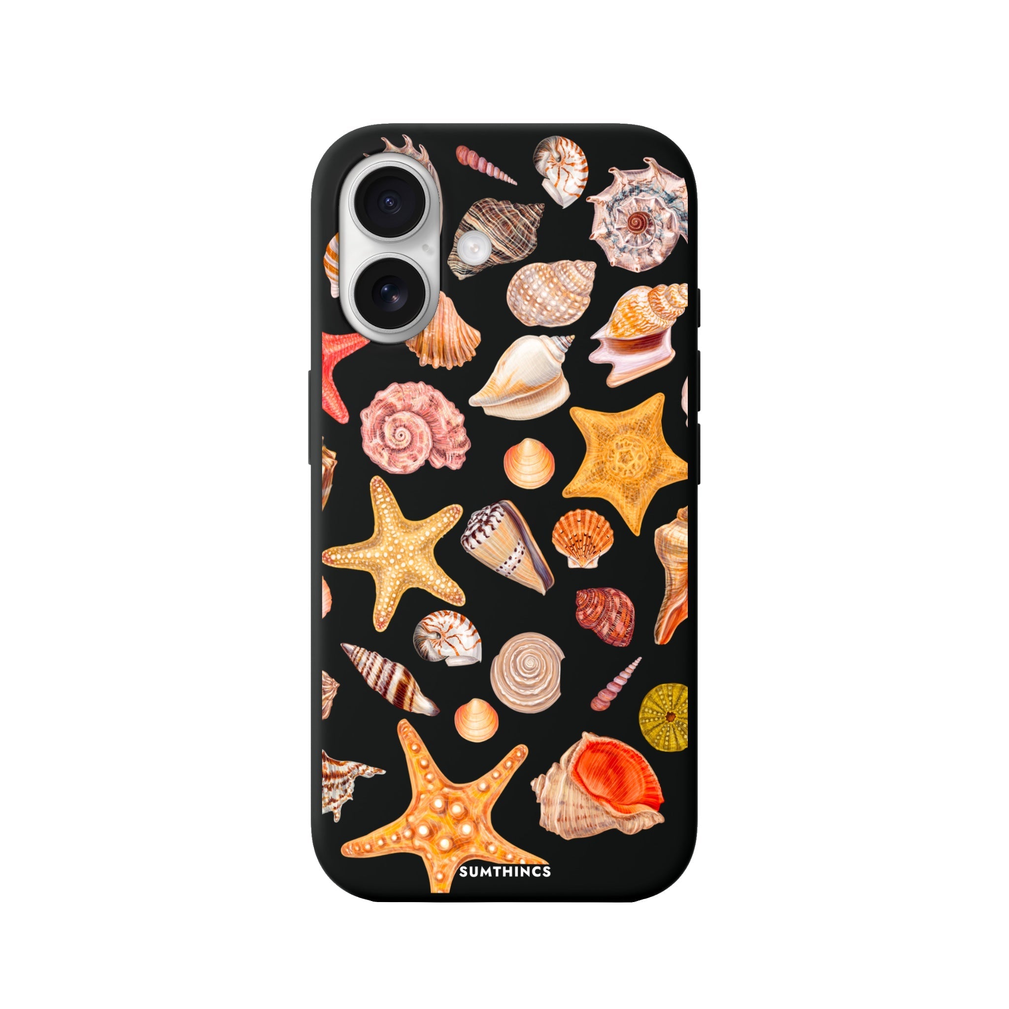 iPhone 16 Shells Premium Telefon Kılıfı Siyah - SUMTHINCS