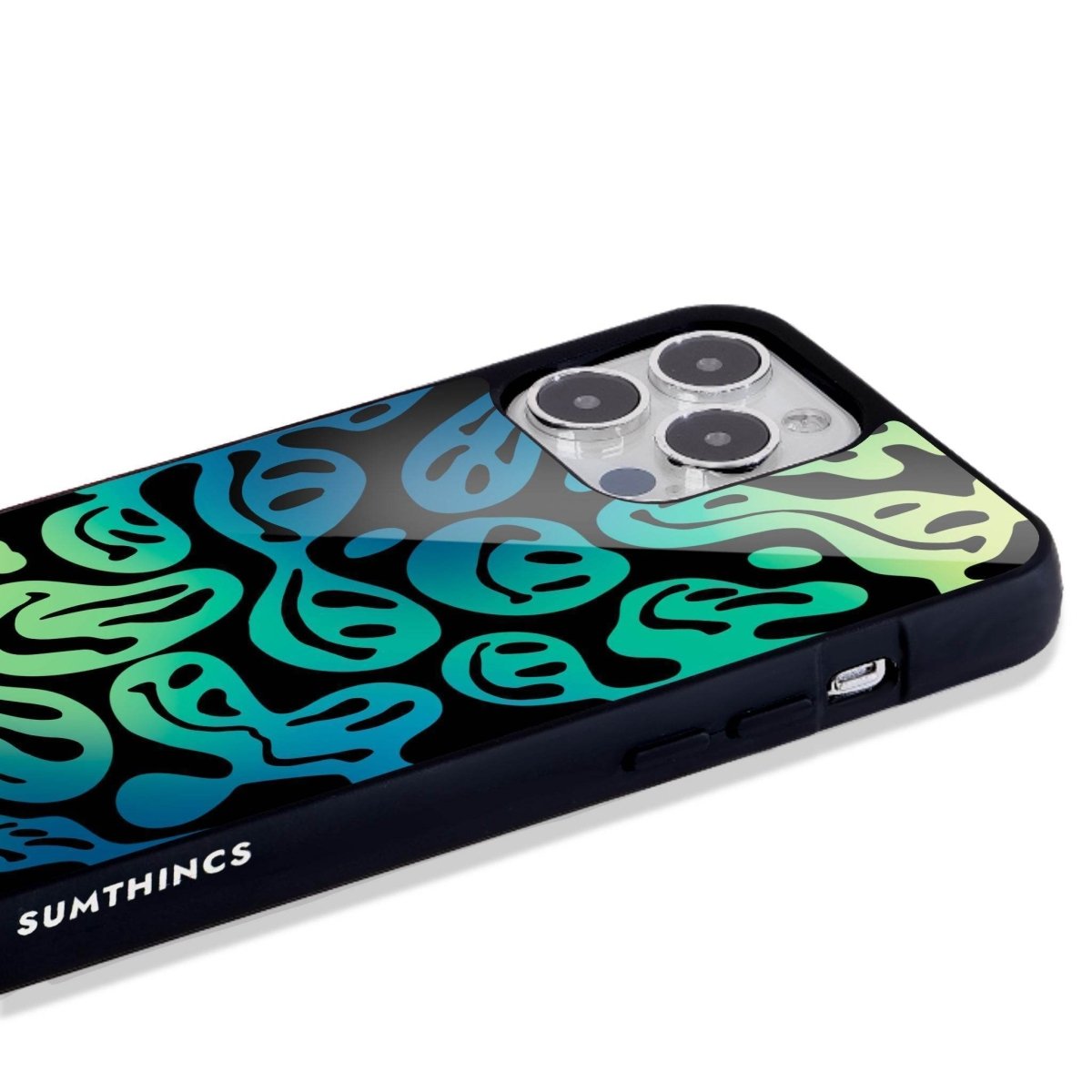 iPhone 16 Smiley Glossy Cam Telefon Kılıfı - SUMTHINCS