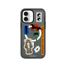 iPhone 16 Somewhere Magsafe Procase Şeffaf Telefon Kılıfı Antrasit - SUMTHINCS