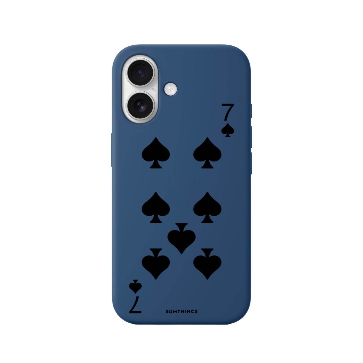 iPhone 16 Spade7 Premium Telefon Kılıfı Pasifik Mavi - SUMTHINCS