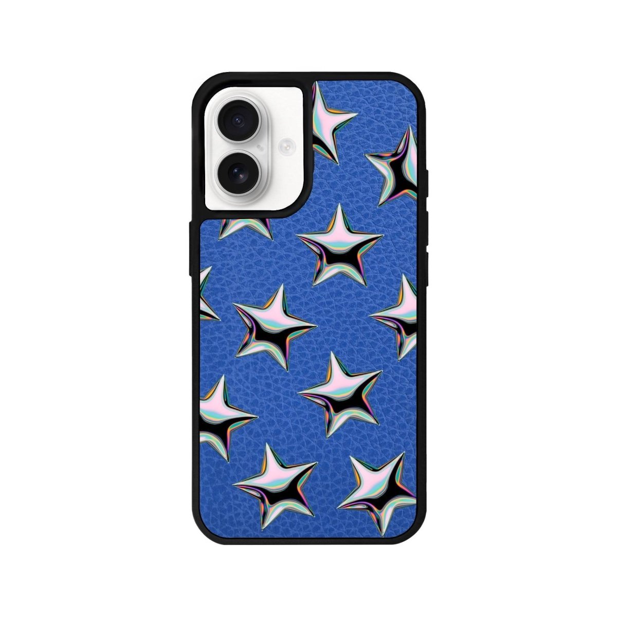 iPhone 16 Stars Leather Vegan Deri Telefon Kılıfı - SUMTHINCS