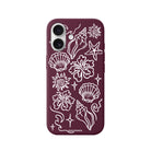 iPhone 16 Summer Sketch Premium Telefon Kılıfı - SUMTHINCS