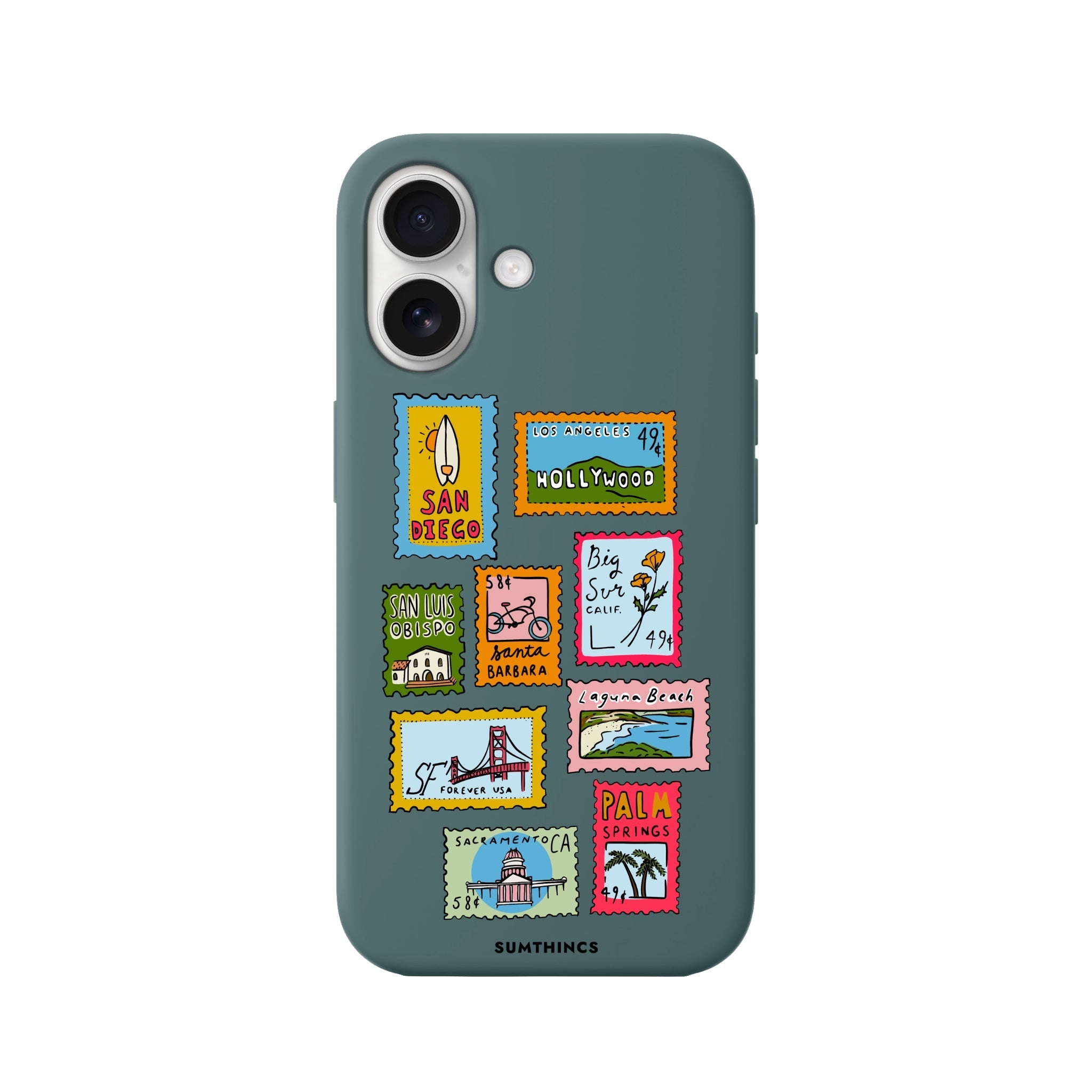 iPhone 16 The Grand Tour Premium Telefon Kılıfı Kaktüs Yeşili - SUMTHINCS