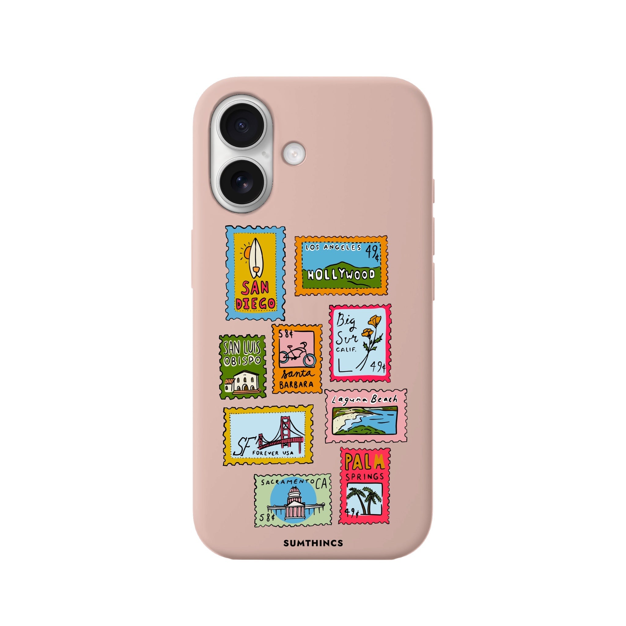 iPhone 16 The Grand Tour Premium Telefon Kılıfı Bej - SUMTHINCS