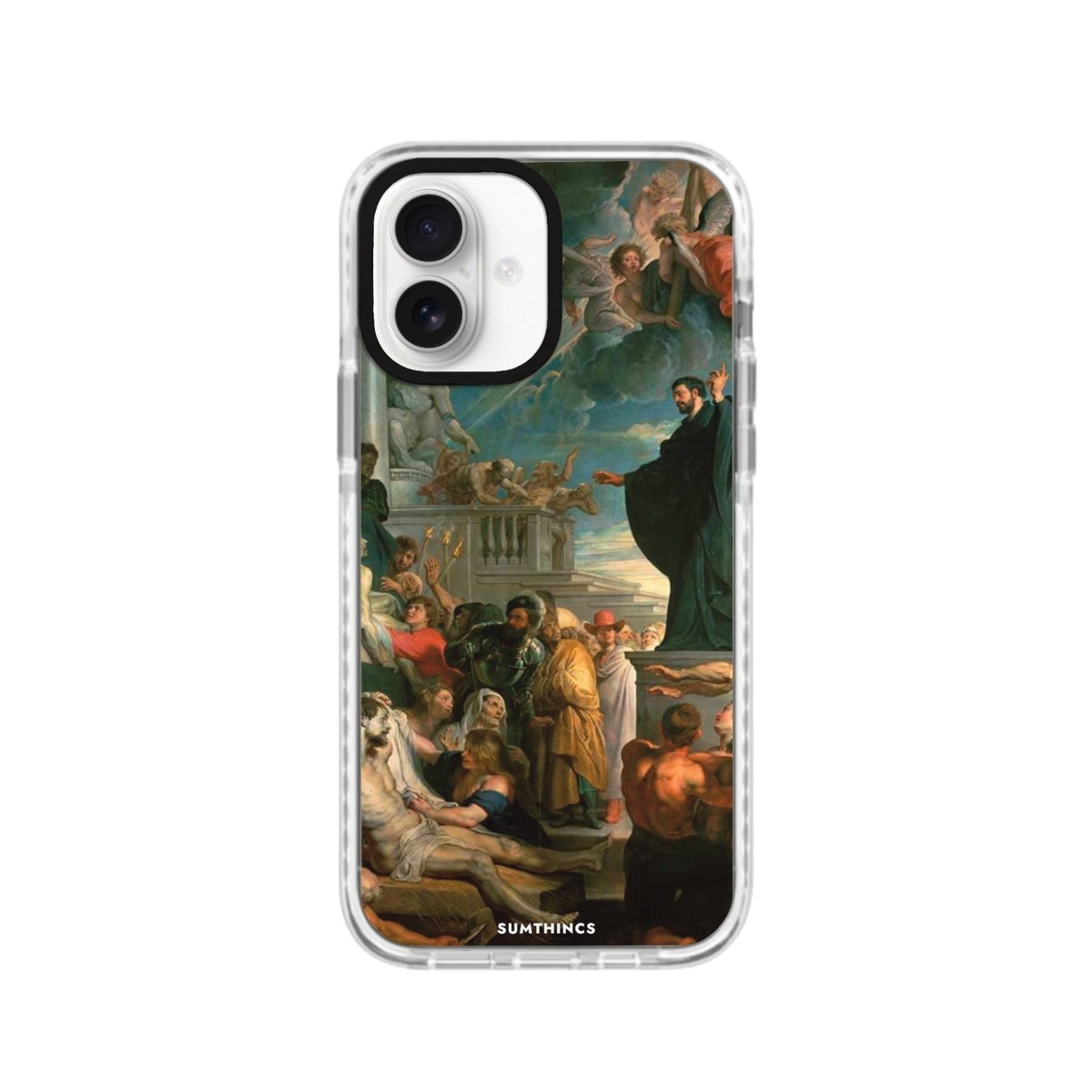 iPhone 16 The Miracles Procase Şeffaf Telefon Kılıfı Beyaz Şeffaf - SUMTHINCS