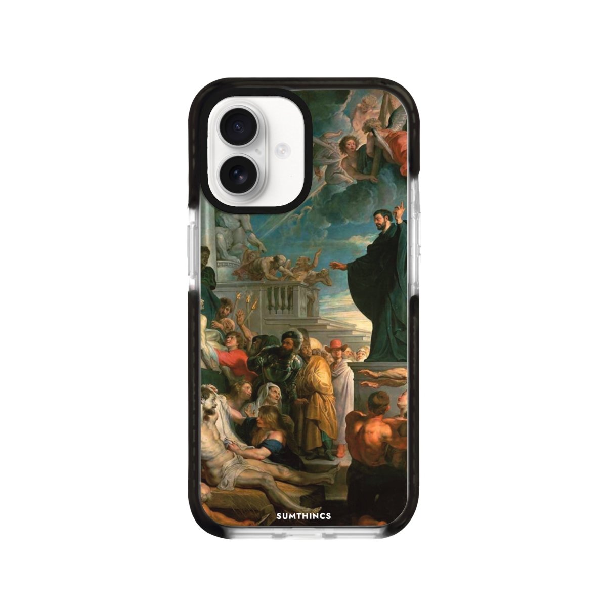 iPhone 16 The Miracles Procase Şeffaf Telefon Kılıfı Siyah Şeffaf - SUMTHINCS