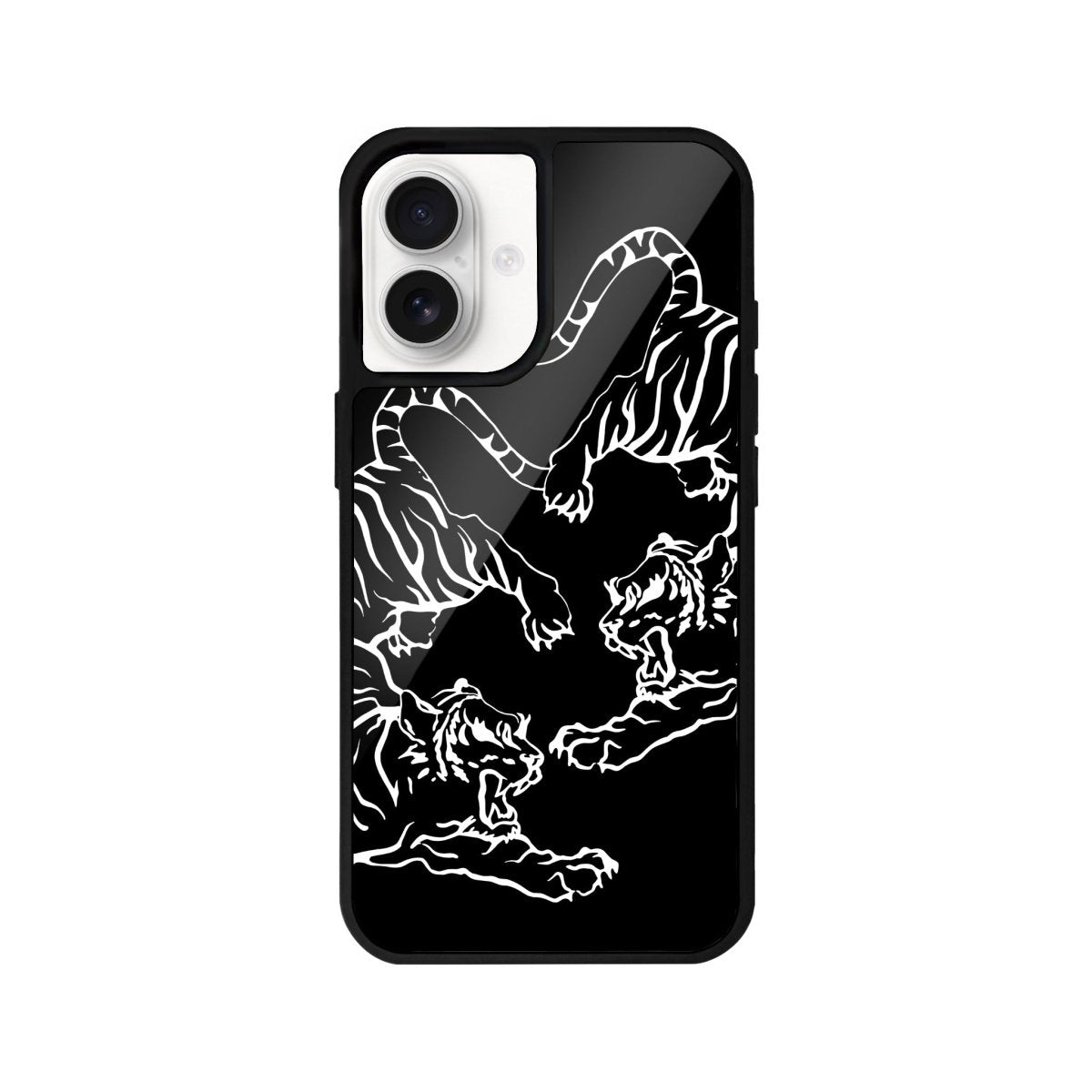 iPhone 16 Tigers Glossy Cam Telefon Kılıfı - SUMTHINCS