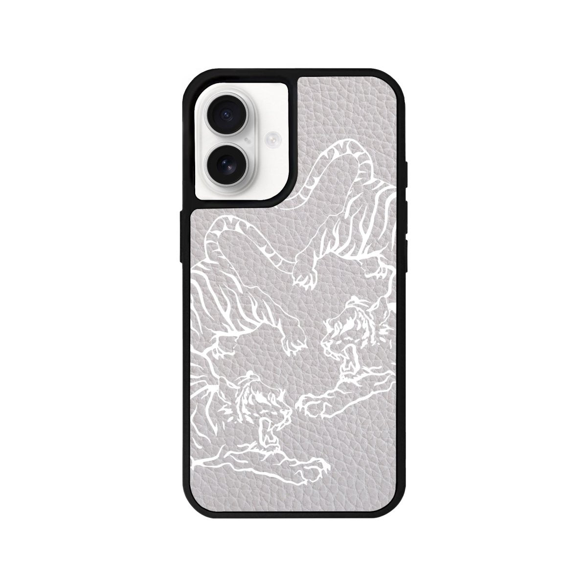 iPhone 16 Tigers Leather Vegan Deri Telefon Kılıfı - SUMTHINCS