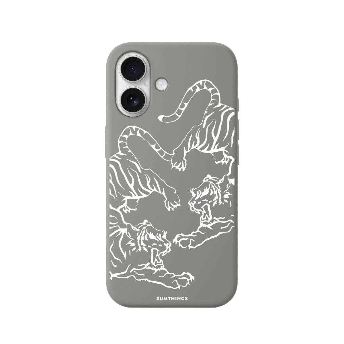 iPhone 16 Tigers Premium Telefon Kılıfı - SUMTHINCS