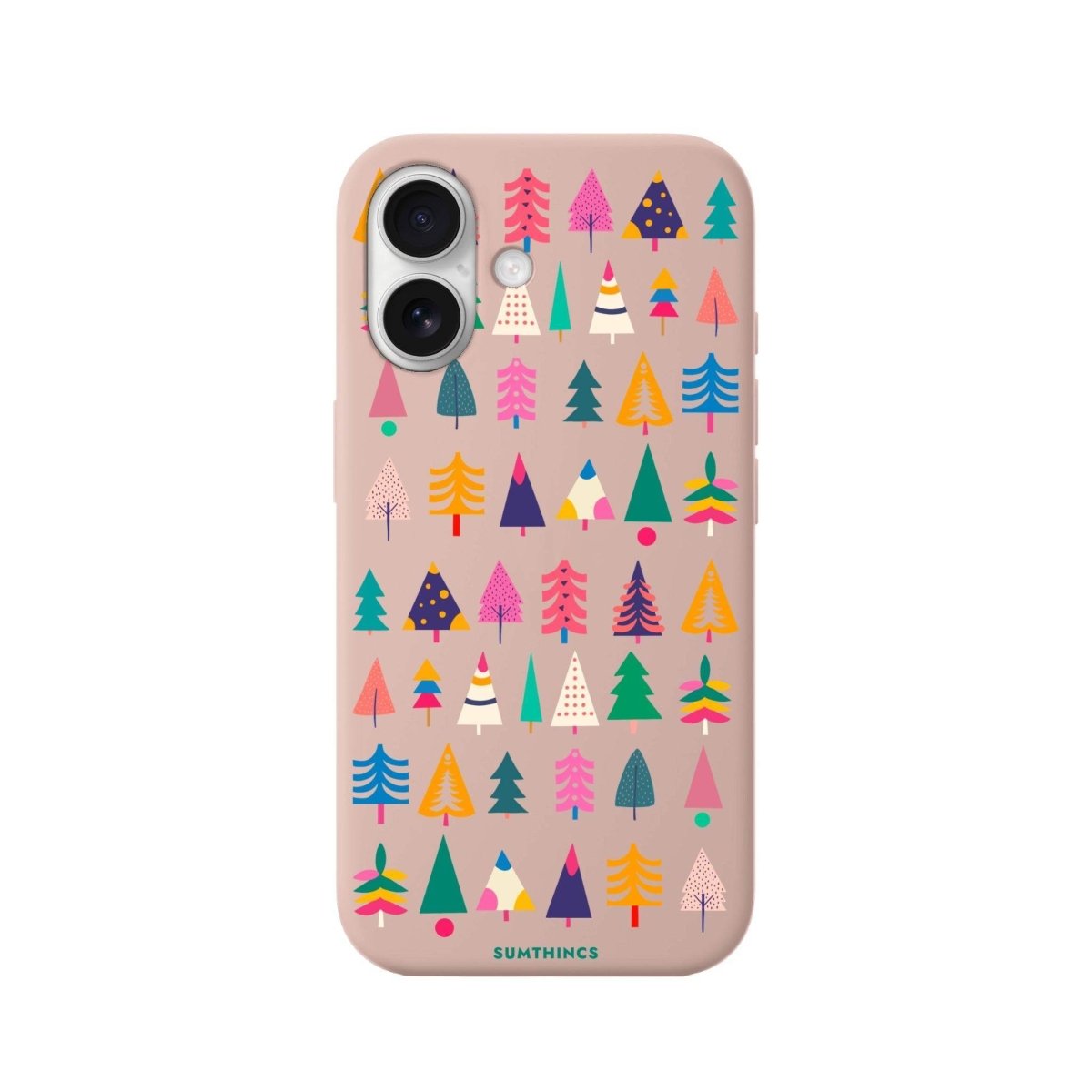 iPhone 16 Tiny Forest Premium Telefon Kılıfı Bej - SUMTHINCS