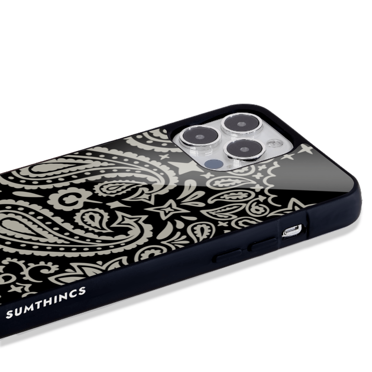 iPhone 16 Urban Bandana Glossy Cam Telefon Kılıfı - SUMTHINCS