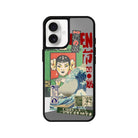 iPhone 16 Vintage Poster Mirror Aynalı Telefon Kılıfı Gümüş - SUMTHINCS