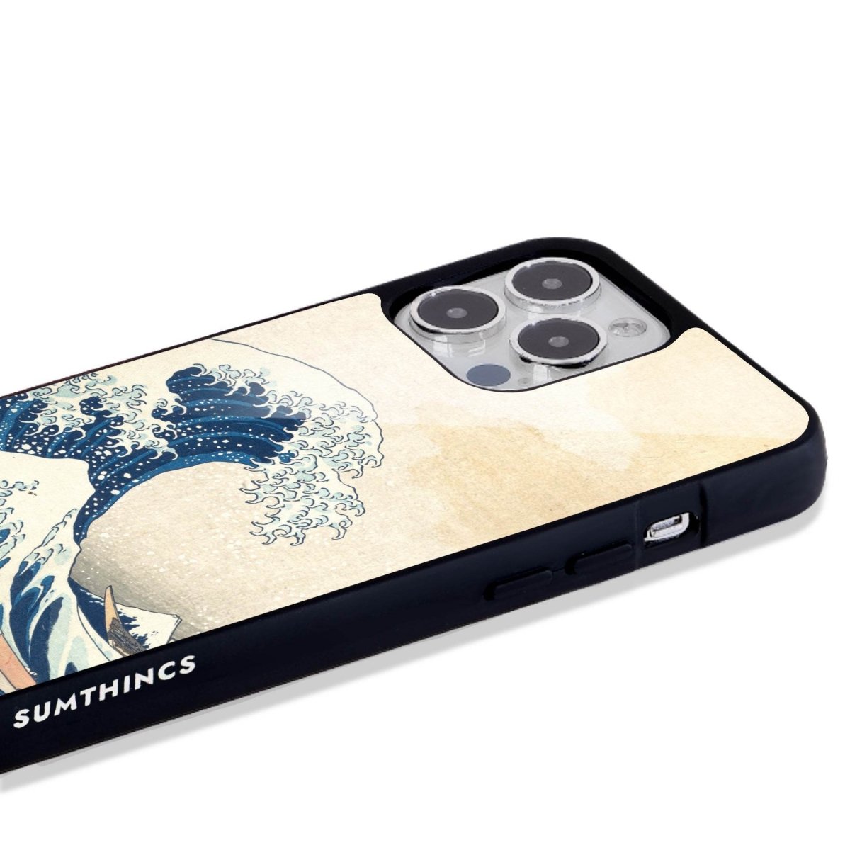 iPhone 16 Waves Glossy Cam Telefon Kılıfı - SUMTHINCS