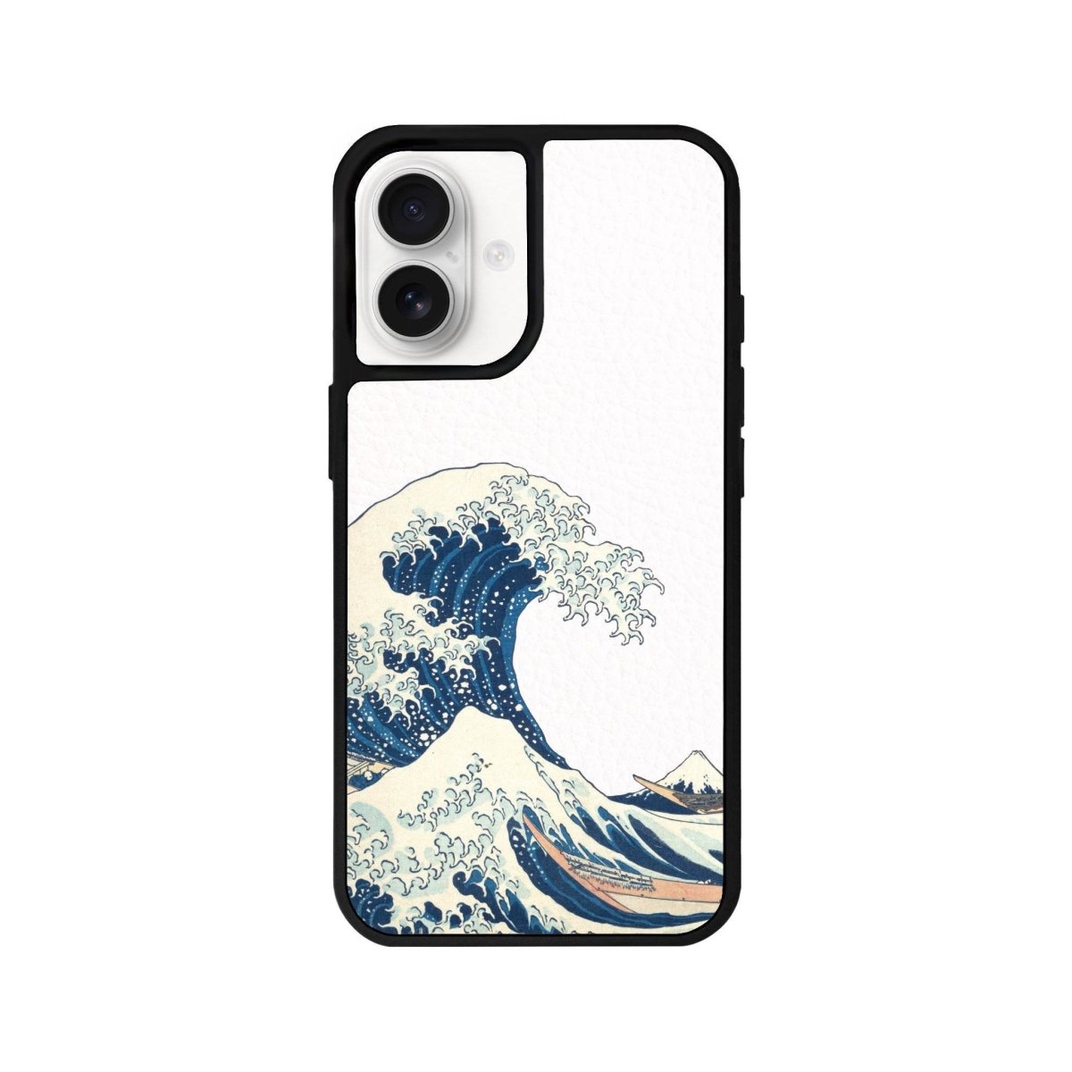 iPhone 16 Waves Leather Vegan Deri Telefon Kılıfı - SUMTHINCS