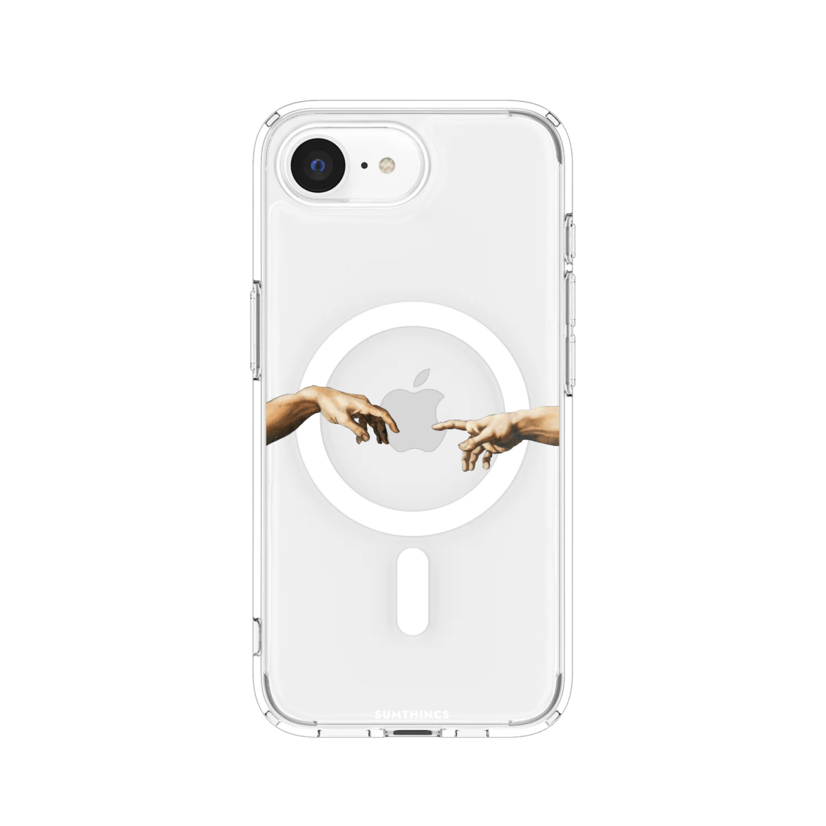 iPhone 16E Adams Creation Clear Magsafe Telefon Kılıfı - SUMTHINCS