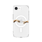 iPhone 16E Adams Creation Clear Magsafe Telefon Kılıfı - SUMTHINCS