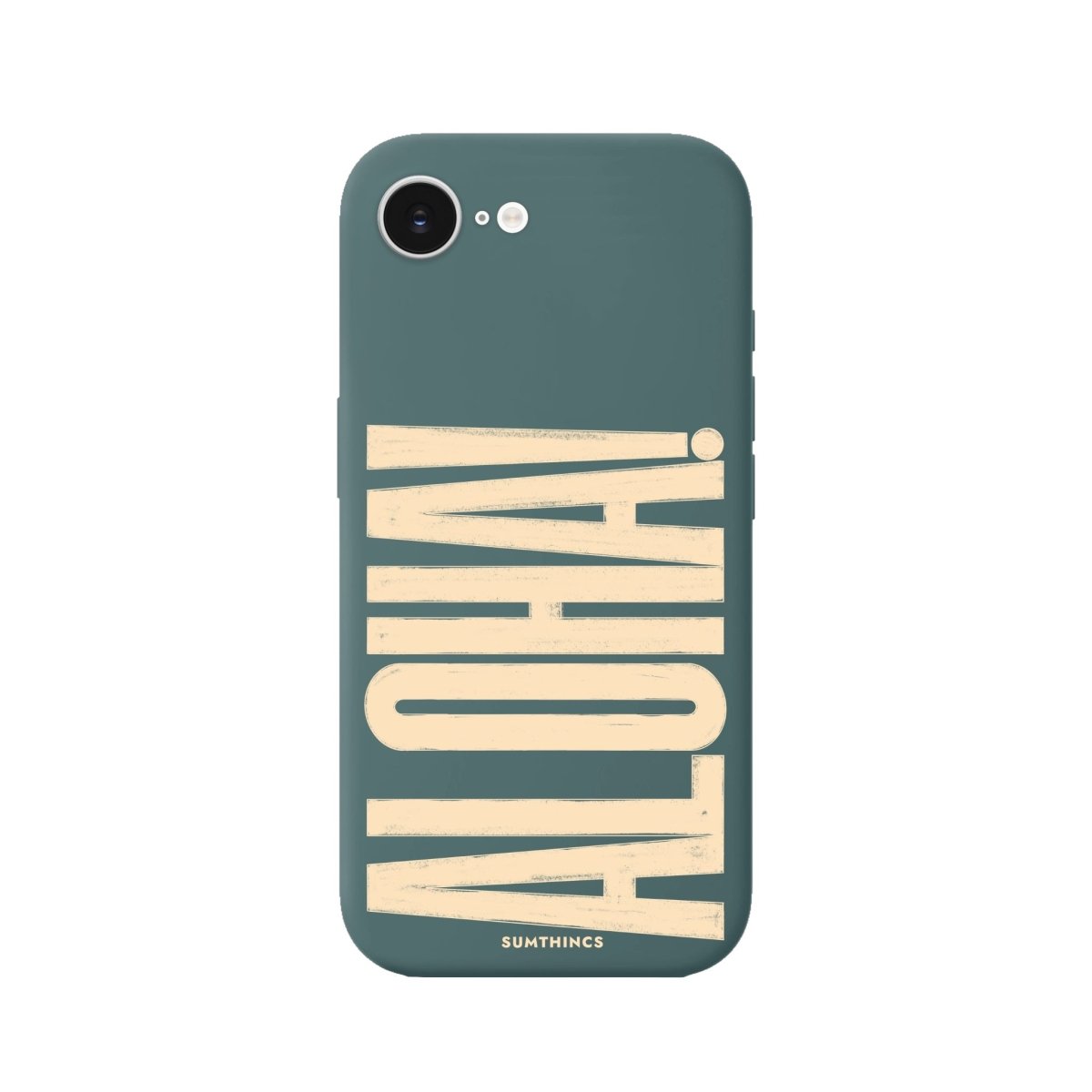 iPhone 16E Aloha Premium Telefon Kılıfı Kaktüs Yeşili - SUMTHINCS