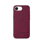 iPhone 16E Connect Premium Telefon Kılıfı Bordo - Sumthincs