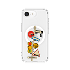 iPhone 16E Crossroad Clear Magsafe Şeffaf Telefon Kılıfı - SUMTHINCS