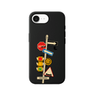 iPhone 16E Crossroad Premium Telefon Kılıfı Siyah - SUMTHINCS