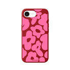 iPhone 16E Daisy Pop Premium Telefon Kılıfı Kırmızı - SUMTHINCS