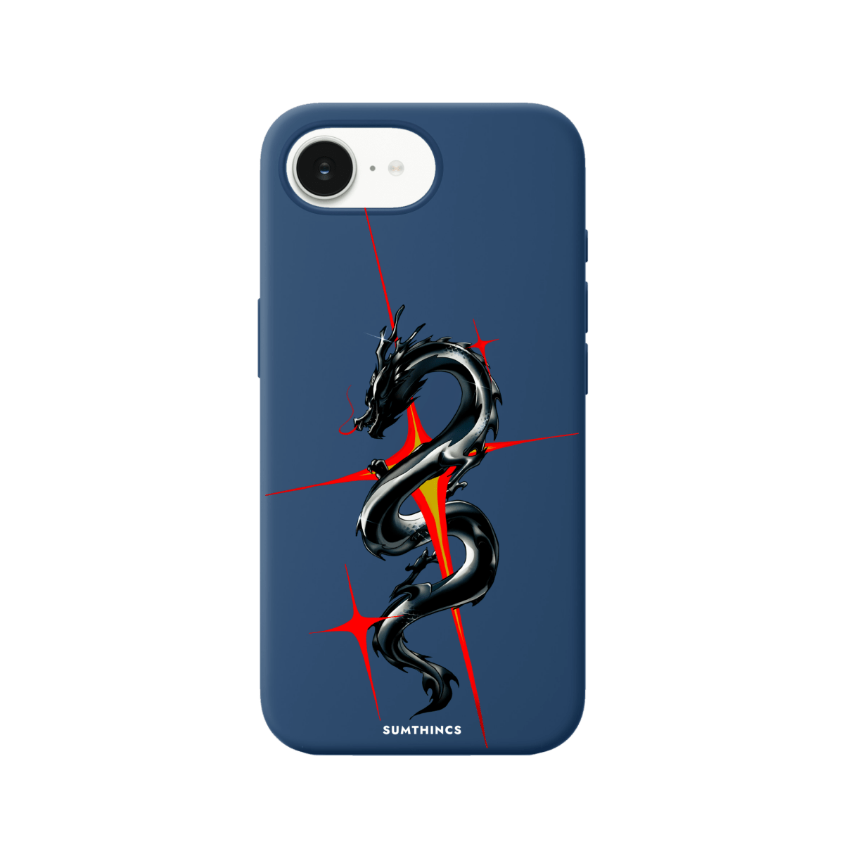 iPhone 16E Dragonflare Premium Telefon Kılıfı Pasifik Mavi - SUMTHINCS