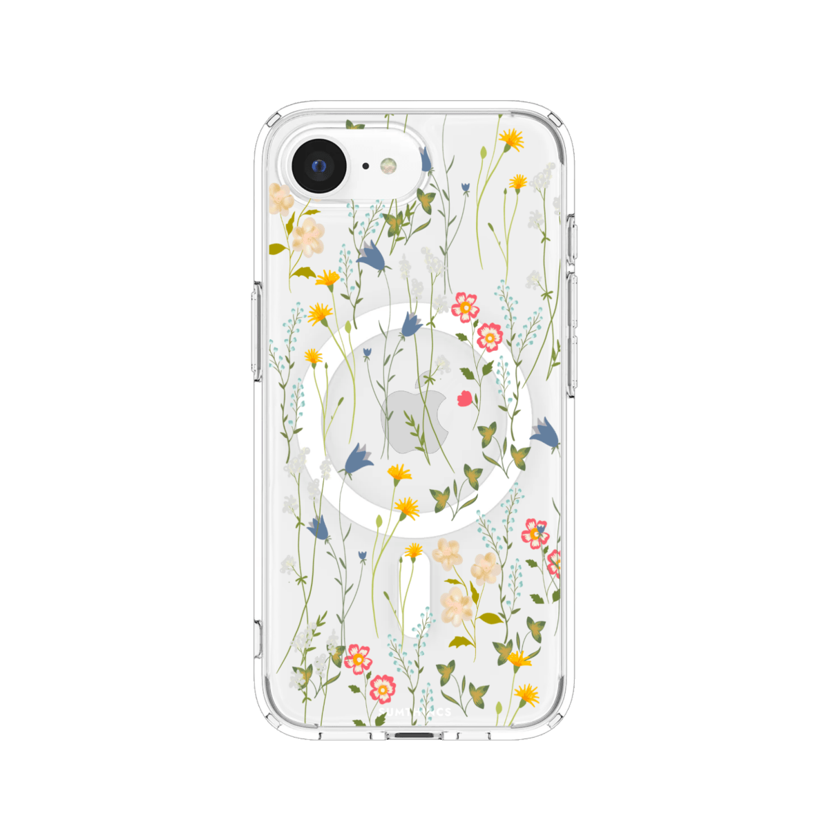 iPhone 16E Eternal Garden Clear Magsafe Şeffaf Telefon Kılıfı - SUMTHINCS