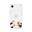 iPhone 16E Lipstick Clear Magsafe Şeffaf Telefon Kılıfı - SUMTHINCS