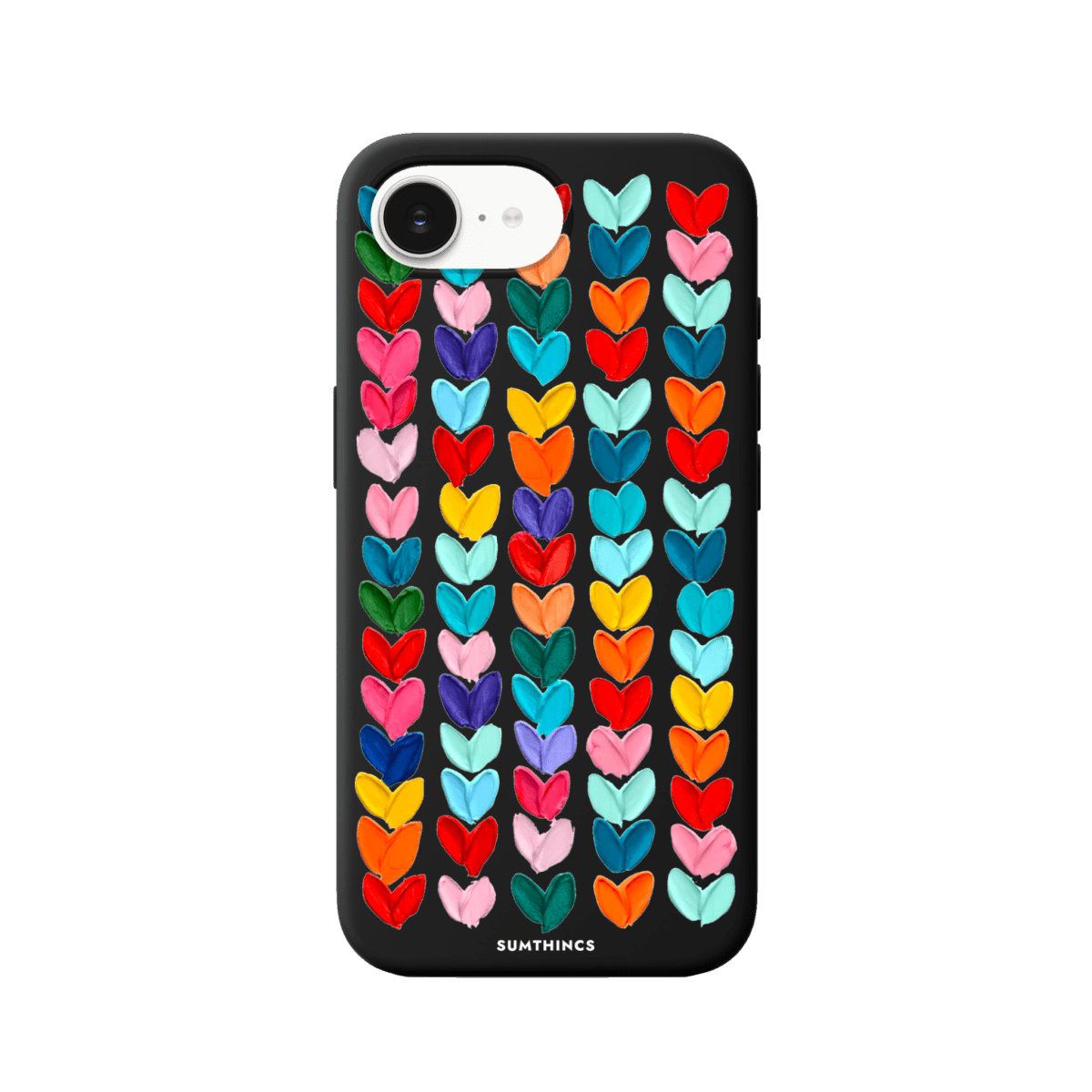 iPhone 16E Lovestorm Premium Telefon Kılıfı Siyah - SUMTHINCS