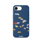 iPhone 16E Neon Fish Premium Telefon Kılıfı Pasifik Mavi - SUMTHINCS