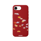 iPhone 16E Neon Fish Premium Telefon Kılıfı Kırmızı - SUMTHINCS