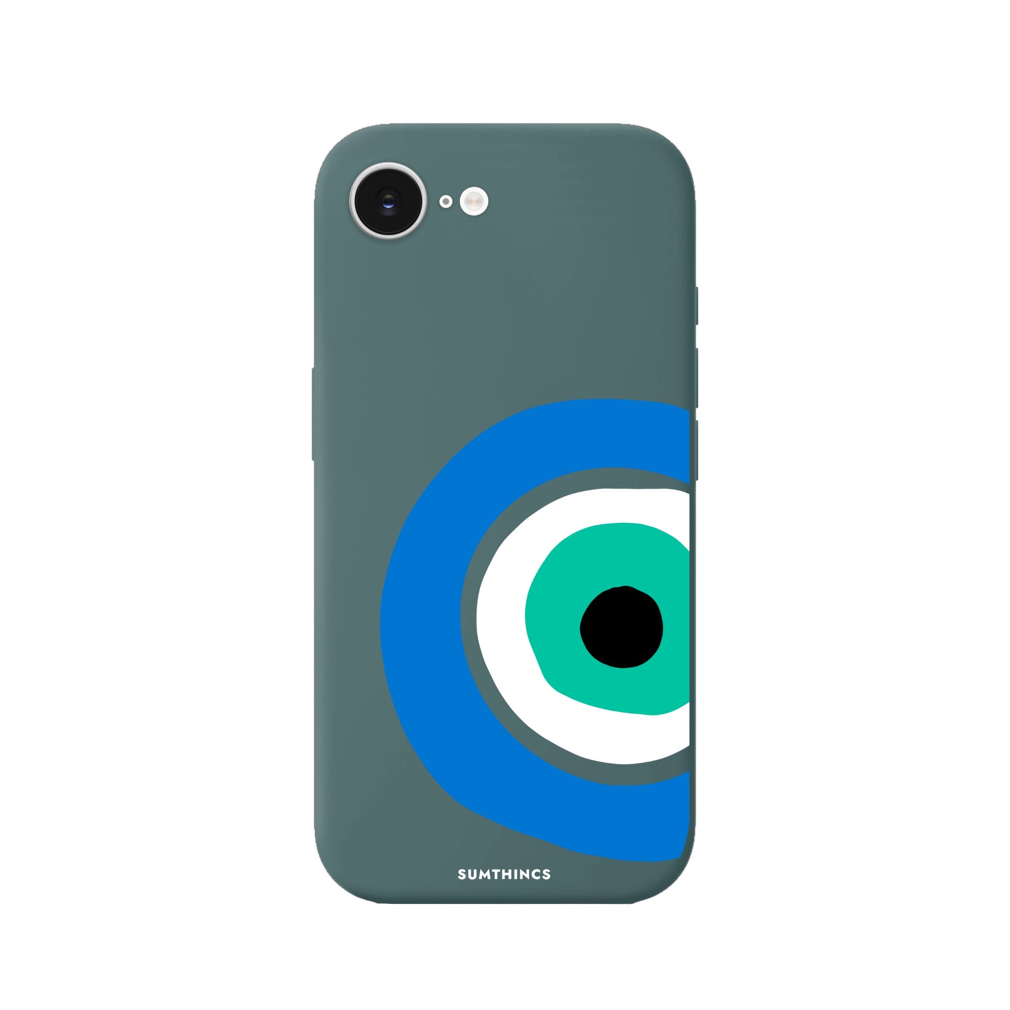 iPhone 16E Ocean Eye Premium Telefon Kılıfı Kaktüs Yeşili - SUMTHINCS