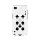 iPhone 16E Spade7 Clear Magsafe Şeffaf Telefon Kılıfı - SUMTHINCS