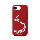 iPhone 16E Starry Bunnies Premium Telefon Kılıfı Kırmızı - SUMTHINCS