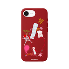 iPhone 16E Sweet Chaos Premium Telefon Kılıfı Kırmızı - SUMTHINCS