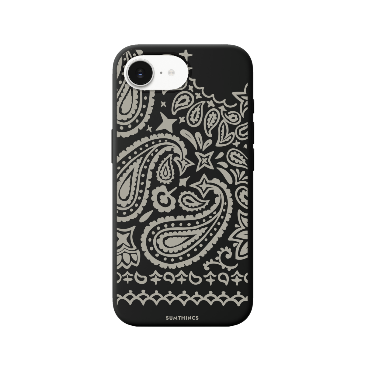 iPhone 16E Urban Bandana Premium Telefon Kılıfı Siyah - SUMTHINCS