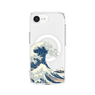 iPhone 16E Waves Clear Magsafe Şeffaf Telefon Kılıfı - SUMTHINCS