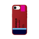 iPhone 16E Xanax Premium Telefon Kılıfı Kırmızı - Sumthincs