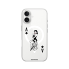 iPhone 17 Ace Queen Clear Magsafe Şeffaf Telefon Kılıfı - SUMTHINCS