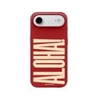 iPhone 17 Air Aloha Premium Telefon Kılıfı Kırmızı - SUMTHINCS