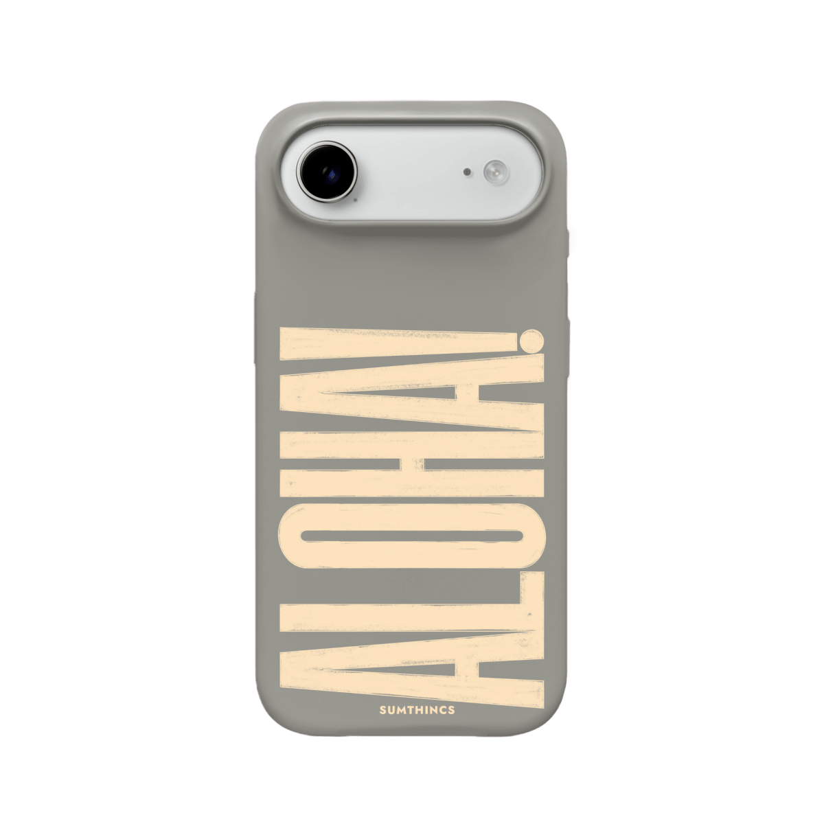 iPhone 17 Air Aloha Premium Telefon Kılıfı Gri - SUMTHINCS