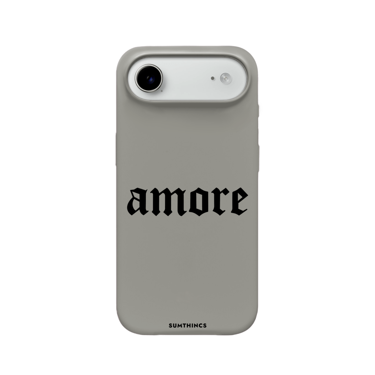iPhone 17 Air Amore Premium Telefon Kılıfı Gri - SUMTHINCS