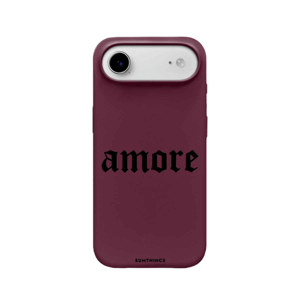 iPhone 17 Air Amore Premium Telefon Kılıfı Bordo - SUMTHINCS