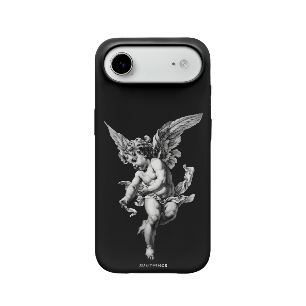 iPhone 17 Air Angel Premium Telefon Kılıfı Siyah - SUMTHINCS