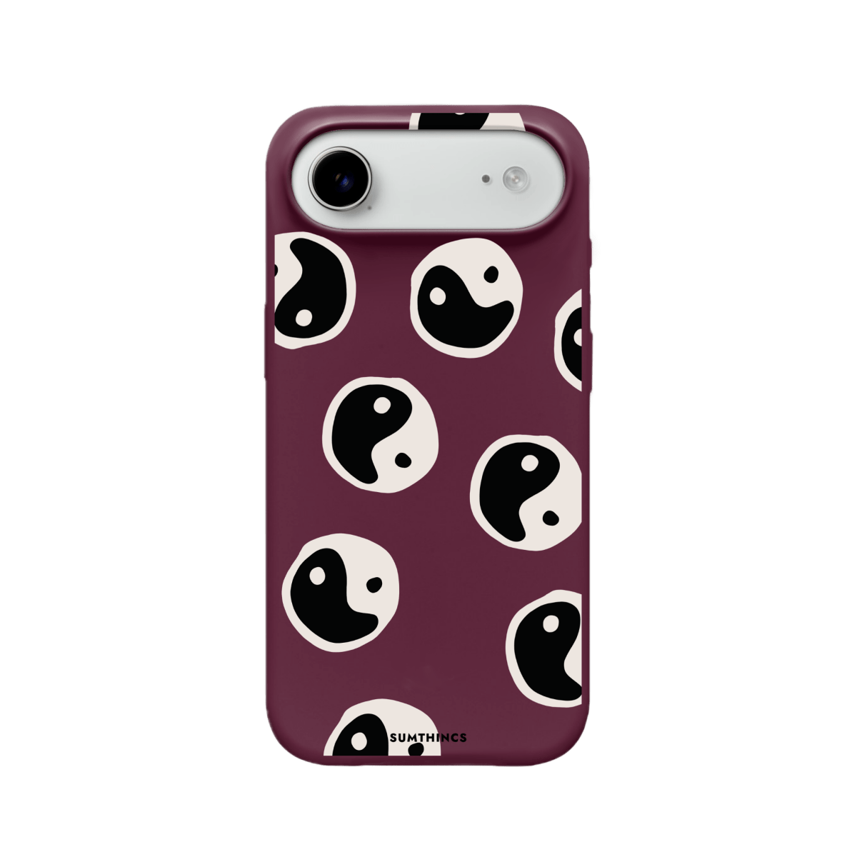 iPhone 17 Air Balance Premium Telefon Kılıfı Bordo - SUMTHINCS