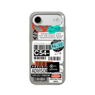 iPhone 17 Air Barcode C54 Premium Telefon Kılıfı Gri - SUMTHINCS